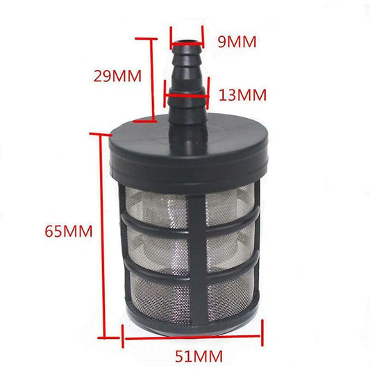 Garden Hose Mesh Filter, Stainless Steel Double Layer Mesh Filter Water Suction Pump Filter Car Washer Filter Home.
