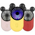 Cute Mini Personal Fan, 3 Adjustable Speeds, Portable Stand, For Indoor Outdoor Activities, 3 Pack Cute Mouse Fan (Red.