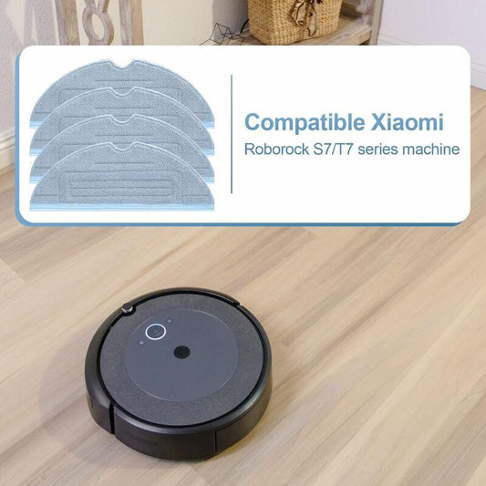 6 pcs Mop Cloths For ROborock S7 Pro Ultra S7 Maxv Ultra S7 Plus S7 Max Spare Parts Accessories For ROborock S7 T7S.