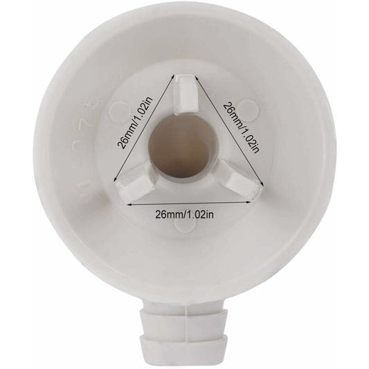 Air Conditioning Elbow Drain Nozzle, Air Conditioner Connector, Air Conditioner Adapter Outdoor Device Drain Water Pipe