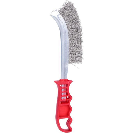 Automotive And Heavy Goods Vehicles - Wire Brush For Drum Brakes, Stainless Steel Bristles, 250 Millimeters.