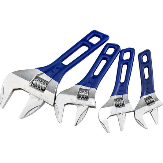 Adjustable Wrench, Wide Opening Adjustable Wrench With Short Handle, Pipe Pliers, Adjustable Wrench (4").