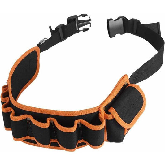 Electrician Tool Belt Tool Holder Belt For Carpenter Diy Woodworker Adjustable Nylon Belt.
