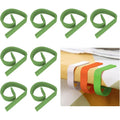 8-Piece Garden Tablecloth Holder, Thick Tablecloth Holder, Tablecloth Holder, Green