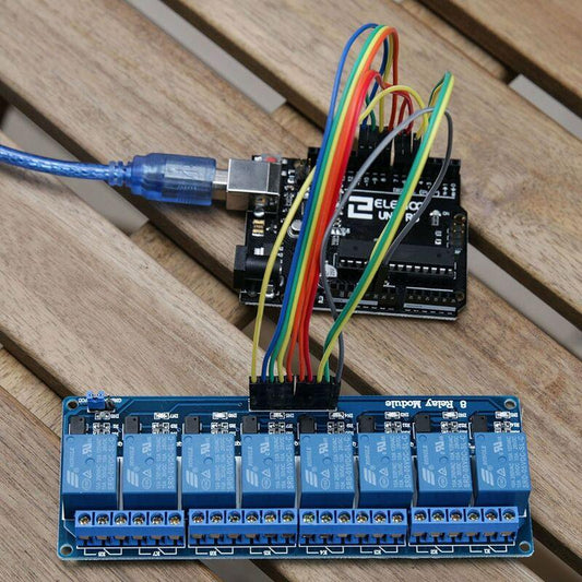 8 Channel 5V Dc Relay Module With Optocoupler 8-Channel Relay Module For Mega 1280 Dsp Arm Pic Avr Stm32 Raspberry Pi.