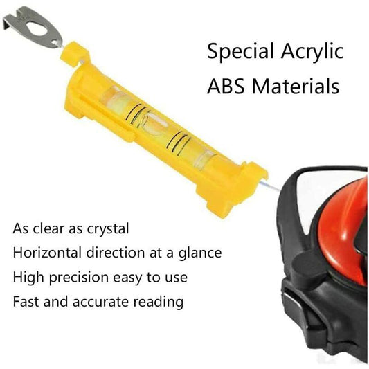 Spirit Level, 6 Pieces Practical String Level, Levels With Pre-Made Hooks, String Level For Masonry And Plumbing,.