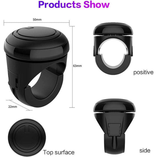Car Steering Wheel Knob Handle Knob,Steering Wheel Booster Ball,Universal With Any Steering Wheel Suv, Tractors, Cars,.