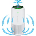 Air Purifier With True Hepa Filter With Uv-C Light, Mini Air Purifier Removes 99.97% Of Smoke Allergens Dust, Air.