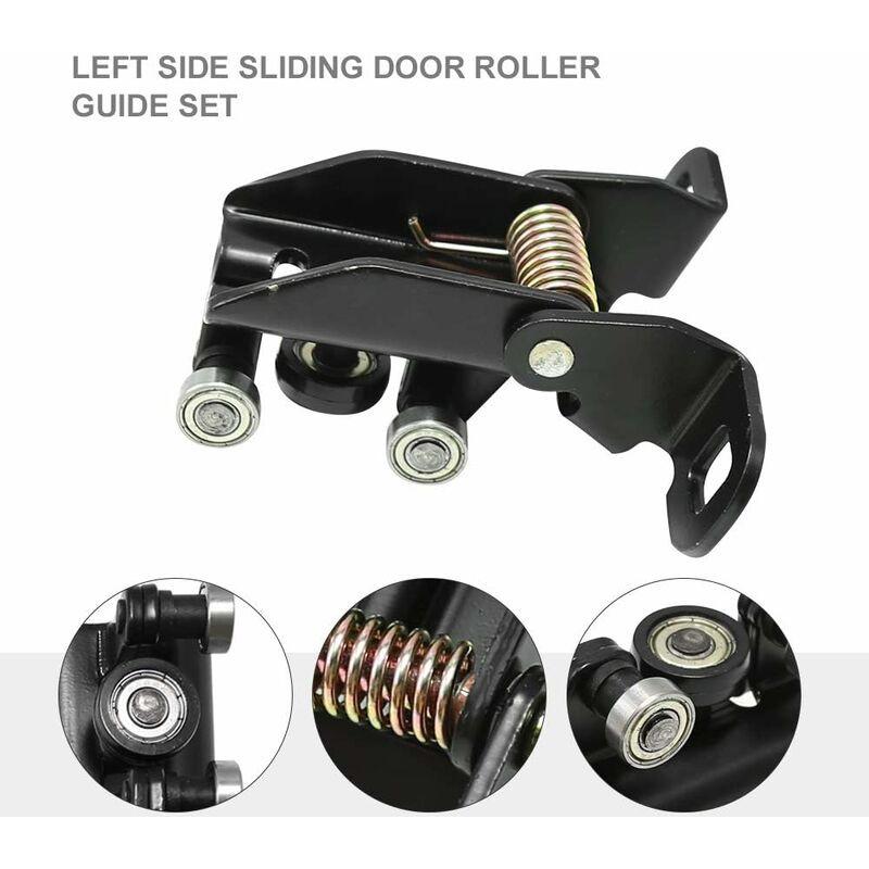 3 pcs Set Left Sliding Door Guide ROllers For Transit Mk6 Mk7 Left 1667675 (Top + Middle + Bottom).