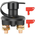Isolator Switch 12V/24V Battery Isolator Disconnect Max 200A For Car, Truck, Boat, Vehicles Power Cut Off Kill Switch.