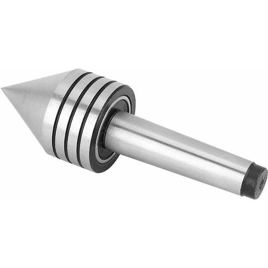 Lathe Turning Tool Mt2 Heavy Duty Live Bearing Tailstock Center Metal Woodturning Tools Single Lathe Tool.