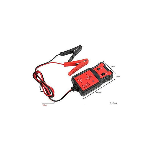 12V Automotive Electronic Relay Tester With Clips - Electronic Relay Tester For Car Repair.