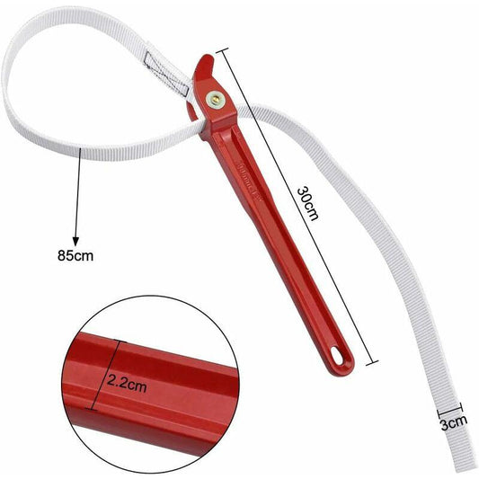 Universal Strap Wrench Rubber Strap Wrench 85Cm Oil Filter Strap Wrench For Jar Opener Tractor Oil Filter Shower Head.