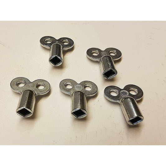 Radiator Bleeder Wrench, 5-Piece Set.