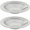 2 pcs Heart Shape Kitchen Sink Filter, Stainless Steel Sink Filter, Sink Grid, Kitchen Sink Stopper, Drain Stopper.