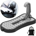 Car Door Pedal, Car Door Pedal Foot Nail U Car Door Latch Hook Pedal, With Auxiliary Pedal With Safety Hammer (16Cm,.