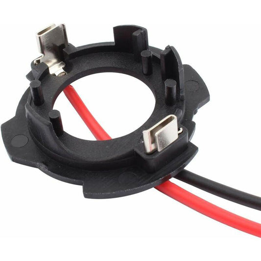 H7 LED Headlight Bulb Adapter Holder Retainers For Golf 5 Mk5 Gti Jetta.
