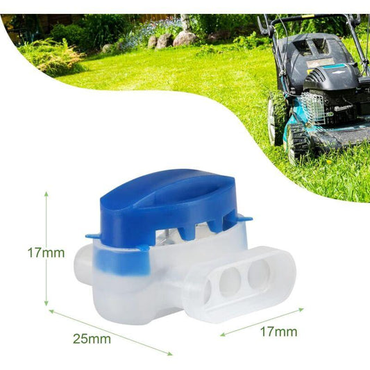 20 pcs Resin Filled Cable Connectors 3 Pole Terminal Blocks For RObotic Lawn Mowers.