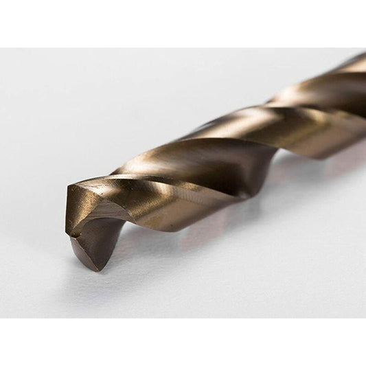 10 pcs M35 Hss Cobalt Drill Bit Set, Steel Twist Drill Bit, Drill Diameter 0.8Mm.