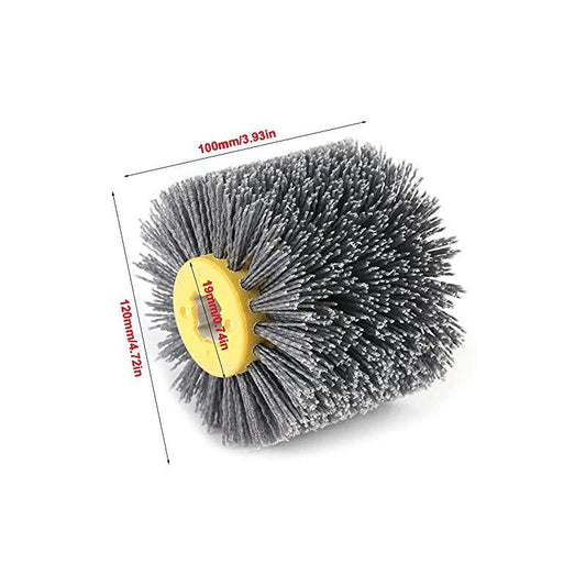 Nylon Brush - Pull Wheel - Polishing Brush - Grit 80/120/180/240 - For Woodworking Machine - Satin Finishing Machine.