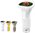 Children's Microscope - Portable Children's Microscope - 0 Screen - Digital Microscope - 200x Magnification - USB Port for PC - Pocket Size - White.