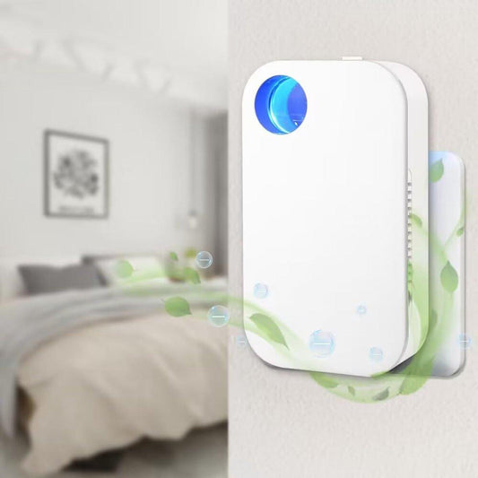 Air purifier - Negative ion air purifier - Plug-in air purifier - Home air purifier - Deodorizer - Ionizer - Helps with dust, hay fever, dust mites, and allergies - Filter - Wit.