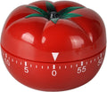 Mechanical Kitchen Timer with Tomato-Shaped Countdown