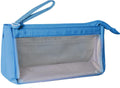 Pencil case - Pencil case - Storage bag - Pencil case - Boy's pencil case - Girl's pencil case - School cases - Portable school pencil case - 20x9x10cm - Blue.