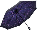 8-rib windproof travel umbrella, automatic folding travel umbrella, windproof umbrella with automatic opening and closing, portable umbrella for men and women