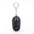 Panic Alarm - Personal Alarm - Personal Pocket Alarm - Keychain Siren - Safe Audible Personal Security Alarm - 130 dB with LED Light - For Children, Women and the Elderly (Black).