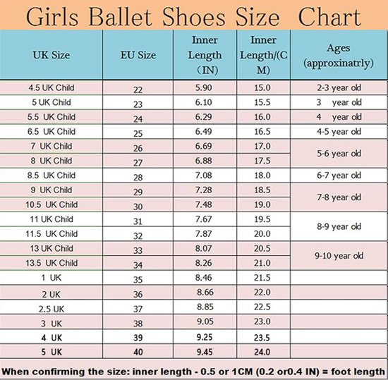 Women's Ballet Shoes â Ballet Shoes for Girls â Beige â Soft PU Leather Dance Shoes with Non-Slip Sole â Suitable for Ballet, Yoga & Home Use â For 4 UK.