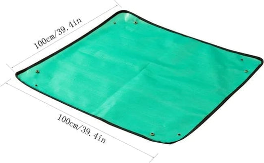 2-Pack Foldable Waterproof Garden Planting Mats, 60x90cm, Compatible with Indoor Succulent Transplanting