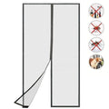 80 x 210 cm Magnetic Insect Screen Door, Automatic Closing, Durable and Scratch-Resistant, Breathable for Mosquito Protection