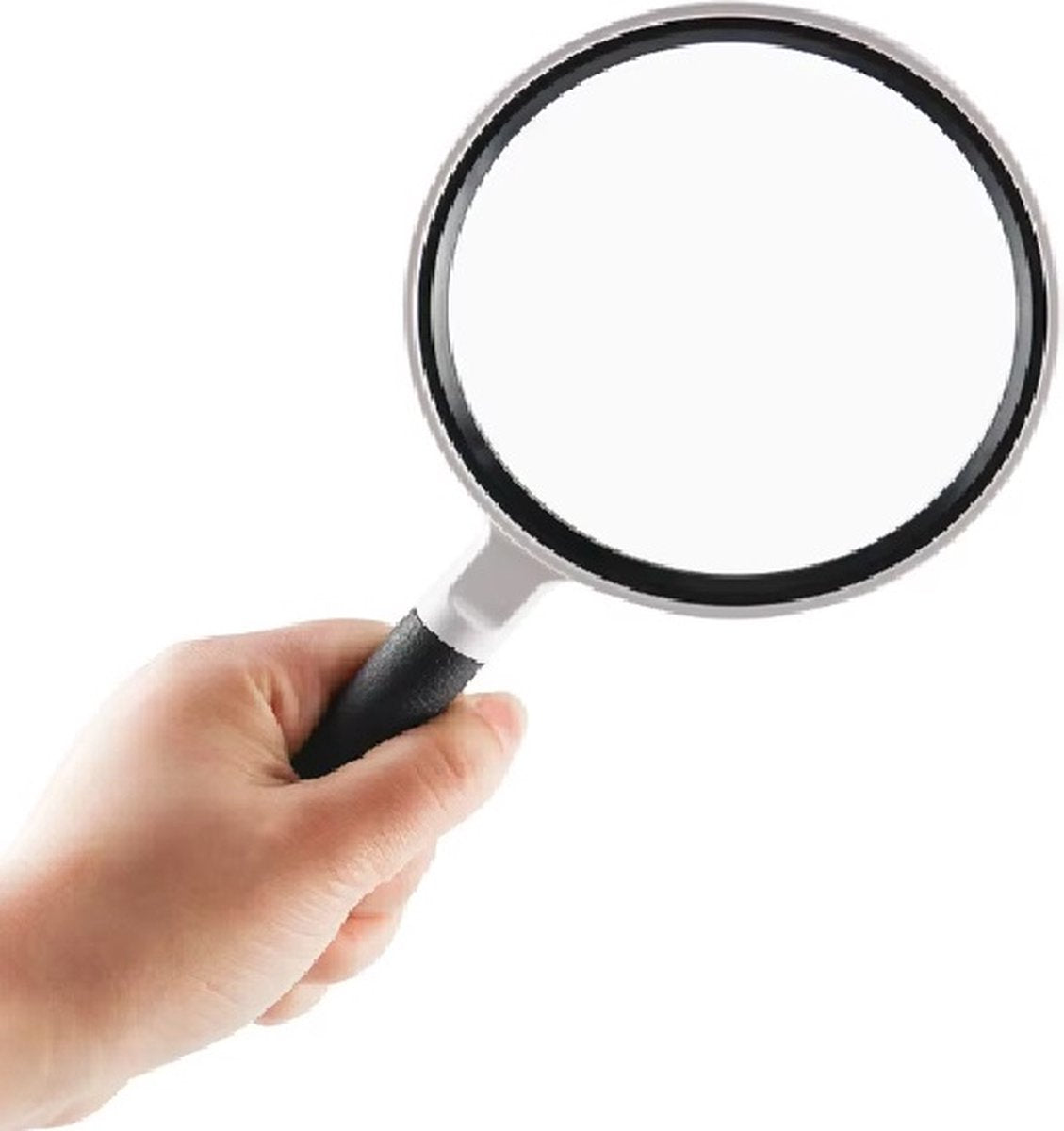 Luxury Magnifying Glass | Reading Magnifier | Handheld Magnifying Glass | Magnifying Glass | Insect Magnifying Glass | Magnifying Glass | 75 mm | 3X Magnification | Black and White