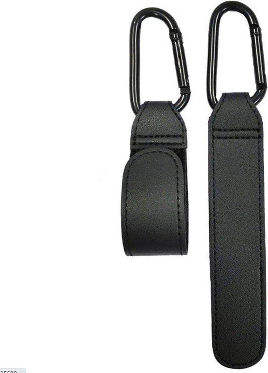 Stroller Bag Hook | Bag Hanger | Stroller Carabiner | Buggy Hook | 1 Piece | Grey.