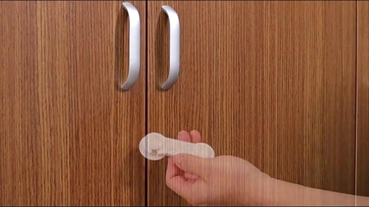 10 Pieces Black - Child Lock - Drawer Child Lock - Refrigerator Lock - Cabinet Child Locks - Cabinet Door Child Safety - Child Security - No Drilling Required - Safety Lock - Door Security - Baby Lock - Child Locks - Drawer Lock - Cabinet & Drawer Securit.