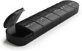 7-Day Pill Box - Portable Medicine Box - Weekly Pill Organizer - Once-a-Day Pill Box - Pill Containers - Travel-Friendly - For Medicines, Vitamins, Fish Oil Supplements - Black