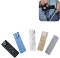 5 pieces - 83*24 mm - Button extender - Jeans button extension - Buttonhole extenders - waist extender for trousers - adjustable - waistband extenders - for men and women, jeans, trousers - button extender set