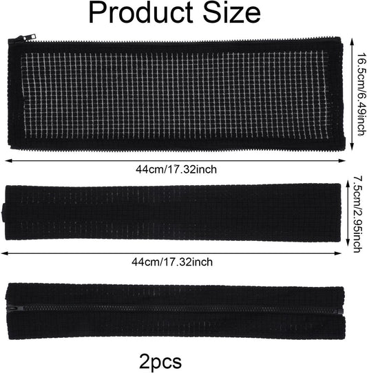 1 pair - office chair armrest covers - Office chair armrest cover - Computer chair armrest cover - Removable - Elastic - Waterproof - Chair armrest covers - Dust cover - Armrest protector - for desk and gaming chairs - 45*16 cm - black