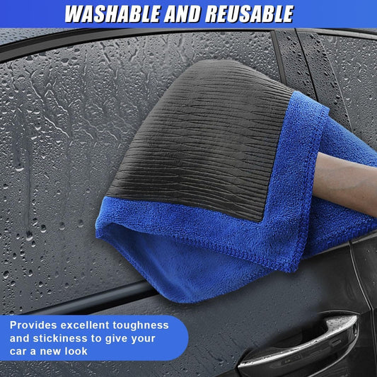 Car clay cloth - Car wash towel - Car cleaning towel - Clay bar - Clay towel - Clay bar towel - Car cleaning - detailing cloth - perforated polishing cloth - cleaning cloth - for car detailing, car cleaning, disinfection - 30*30 cm - blue.
