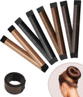 4-piece bun maker - Magic hairband - For children and women - DIY styler - Easily create a ballerina hairstyle - Create a perfect bun - Hairband - Bun - Bun maker for long hair - Four different colors.