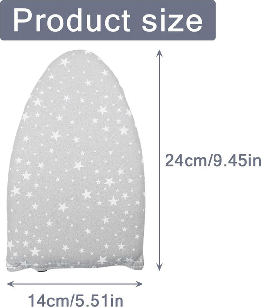1 piece - Handheld ironing board - Steam glove - Steam ironing glove for clothing - Ironing tool - steam glove for ironing board with finger loop - mini ironing board - ironing board - ironing pad - 24*14 cm - grey.