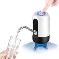 Electric water pump - Portable water pump - Water pump - Water bottle dispenser - detachable electric pump - for desk, countertop, kitchen and office - white - 7.2*7.2*12.5 cm.