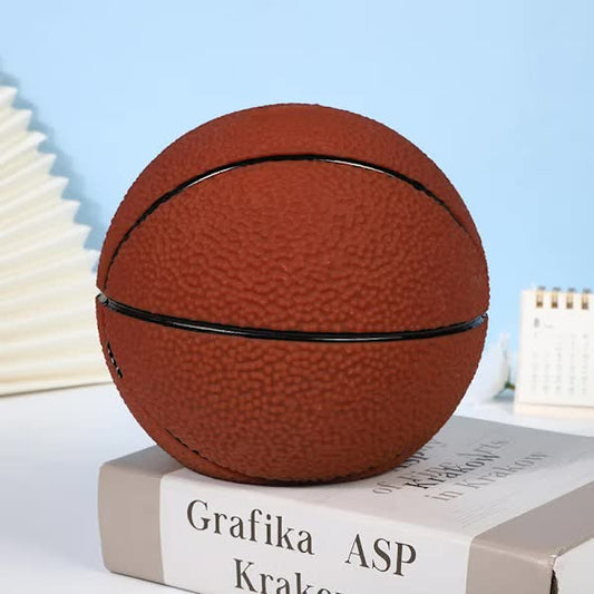 Basketball Money Box Piggy Bank Traditional Gifts 15.5 cm x 15.5 cm x 15.5 cm Dimensions.