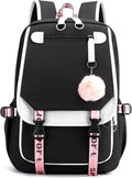 Backpack - School Bag - Backpack - Girl Backpack - School Backpack - School Bag - Book Bag - With USB Charging Port - Laptop Backpack - 30 Liters.