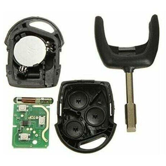 1 pc 3-button 433 MHz FOB remote key for Ford/Mondeo/Fiesta/Focus/Ka Transit.