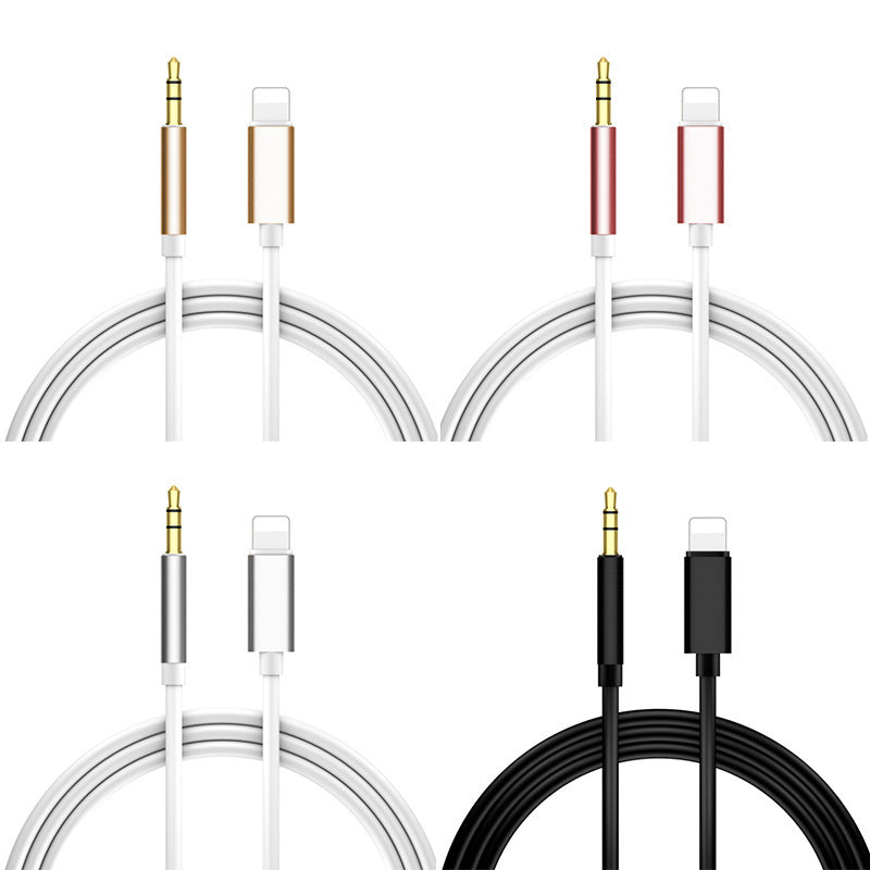 Compatible with Apple Aux Cable 1m Pink iPhone and Car Audio 3.5mm Auxiliary Cable