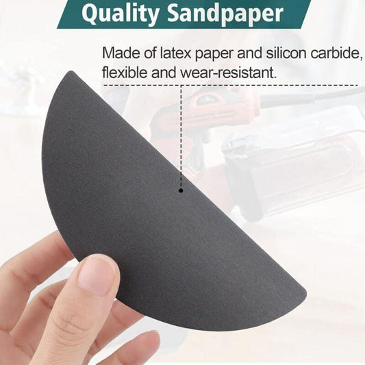 Wet Dry Sanding Discs 50mm 24-Piece 600-5000 Grit for Polishing Metal Wood.