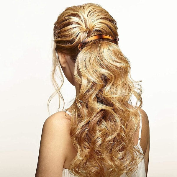 Braided Banana Clip Hair Clip Ponytail Holder for Girls, Classic Style