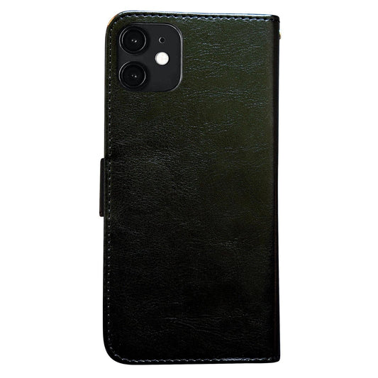 Leather Case for iPhone 12 Protection Brown.